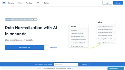 Data Normalizer